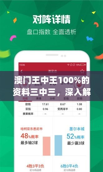 三中三澳門，探索神秘之地，揭示獨(dú)特魅力，探索神秘魅力，澳門三中三之旅揭秘獨(dú)特風(fēng)采