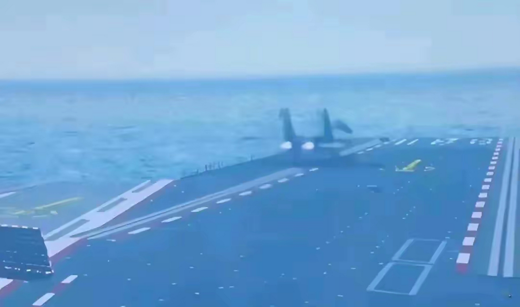 福建艦首次彈射殲-15，揭示中國海軍邁向新時代的里程碑事件，福建艦首次彈射殲-15，中國海軍新時代的里程碑事件