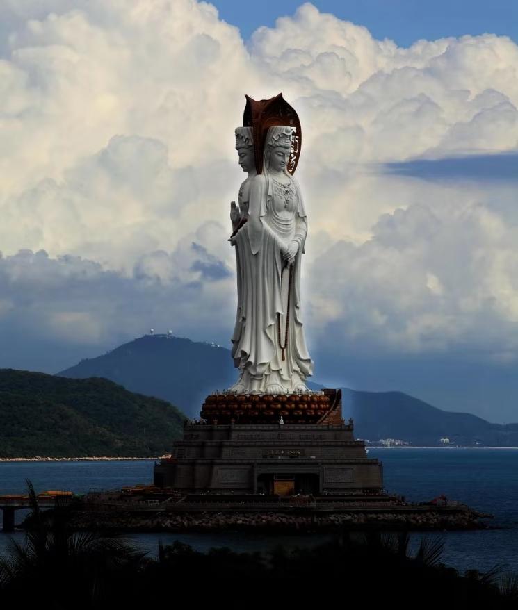 南海觀音，神秘與莊嚴(yán)的海洋圣地，南海觀音，神秘莊嚴(yán)的海洋圣地