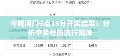 今晚澳門9點(diǎn)35分特號(hào)，探索未知的幸運(yùn)之旅，澳門未知幸運(yùn)之旅，今晚9點(diǎn)35分特號(hào)揭曉！