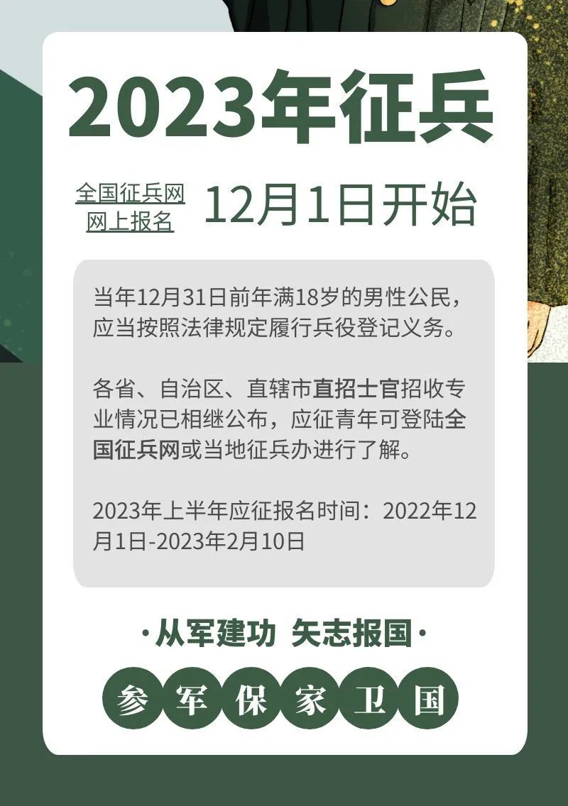 關(guān)于2023年征兵報(bào)名的全面解析，2023年征兵報(bào)名全面解析指南